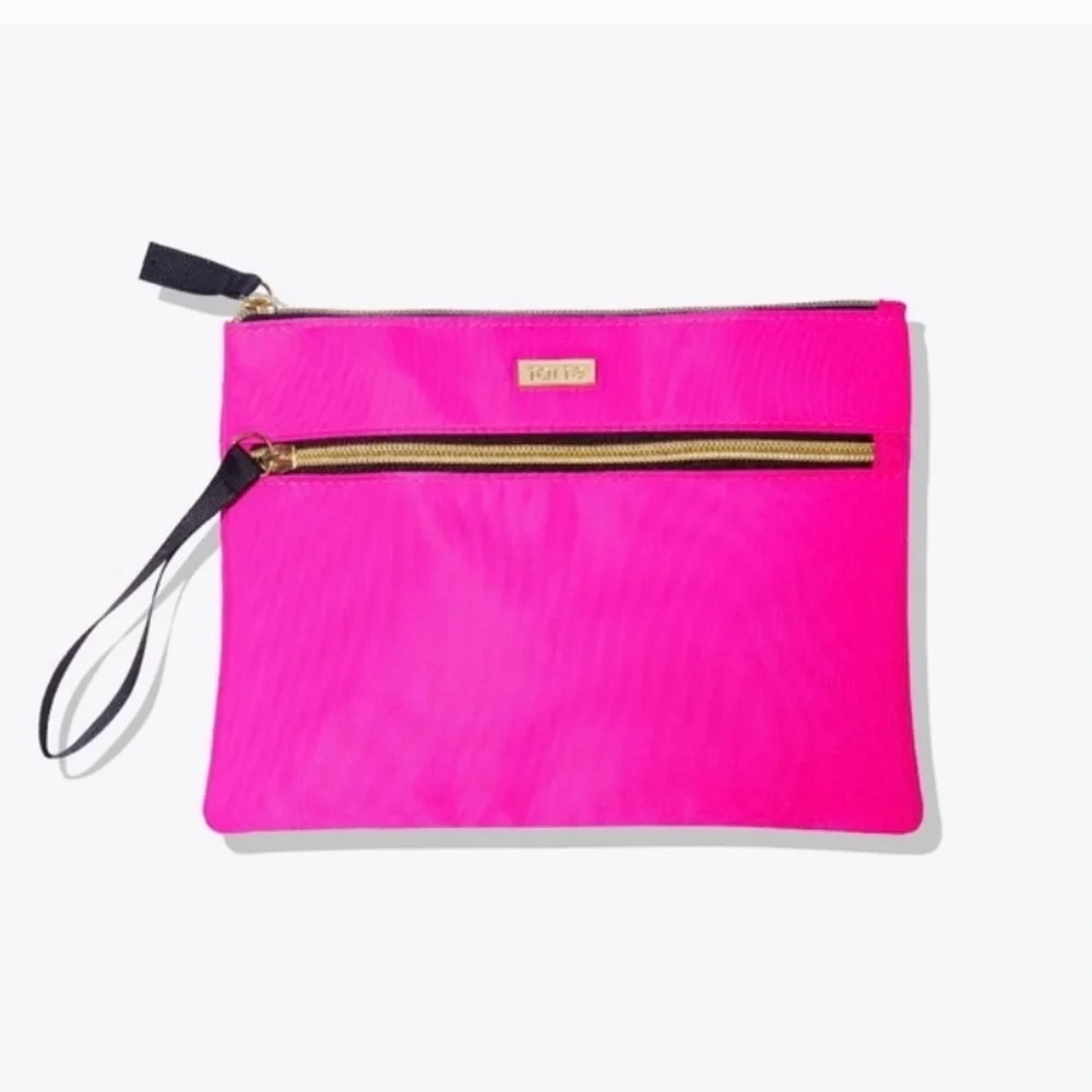 NWT tarte 'It's Electric' Neon Makeup Bag